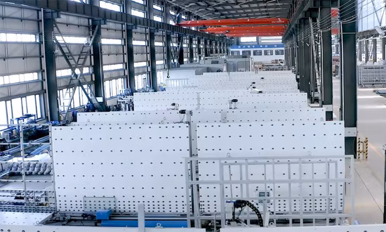 Robot de scellage de verre isolant vertical automatique